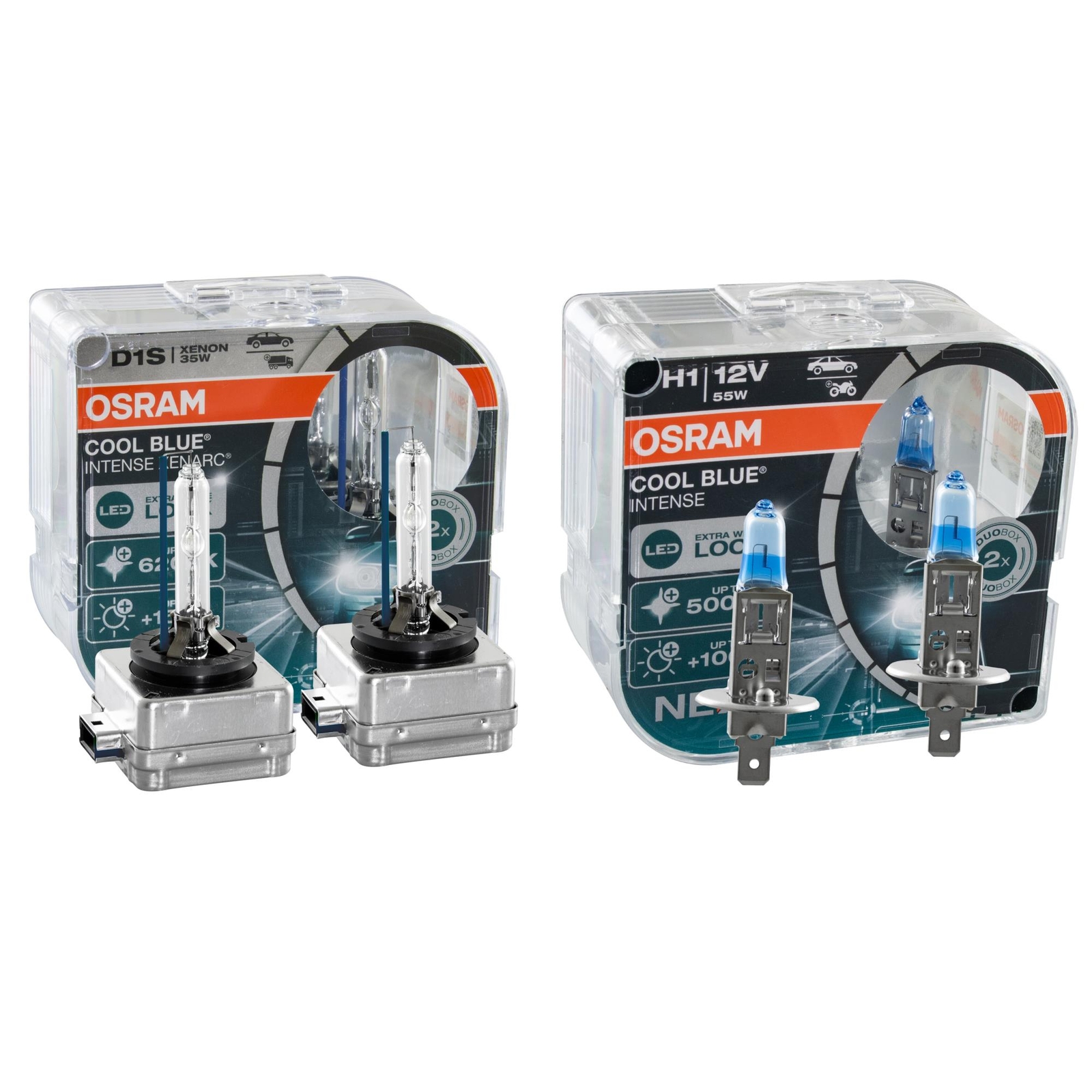 Lampadine Xeno OSRAM Cool Blue Intense D1S - +150% Luminosità, 6200K - Foto 5