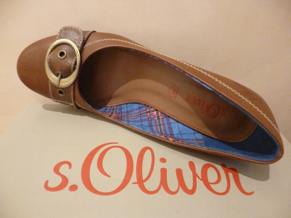 s.Oliver Pumps Slipper Halbschuhe braun NEU!! - Bild 3 von 4