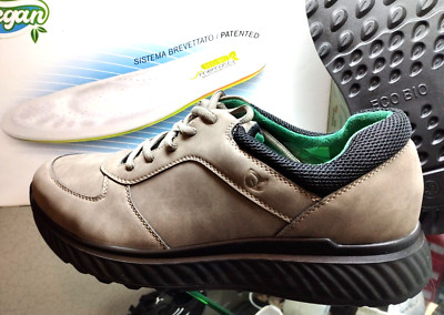 Herrenschuh ECOBIO VEGAN Art. J5 232692 NABUK Col. TAUPE Gr. 43