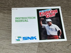 Lee Trevino's Fighting Golf Nintendo Nes Complete CIB Authentic
