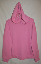 Women's Pink Sweatshirt Hoodie Size L