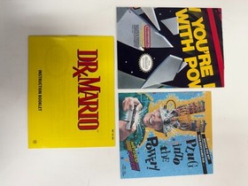 DR. MARIO NINTENDO NES VIDEO GAME CIB COMPLETE MINT INSERTS DRX