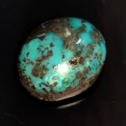 30,00 ct 100% naturale turchese turchese ovale liscio cabochon IF-100 IF-100 - Foto 2 di 3