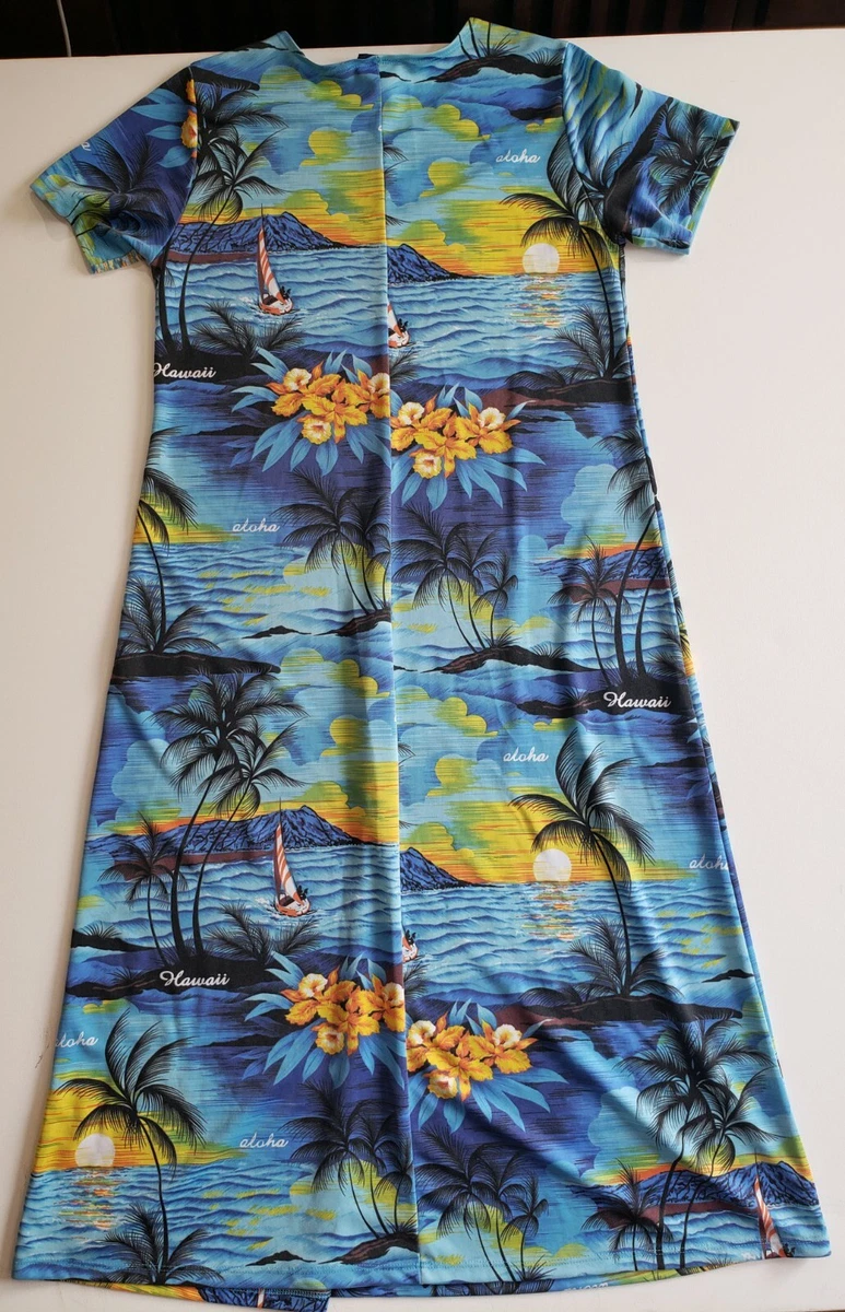 Vintage royal hawaiian dress cheap