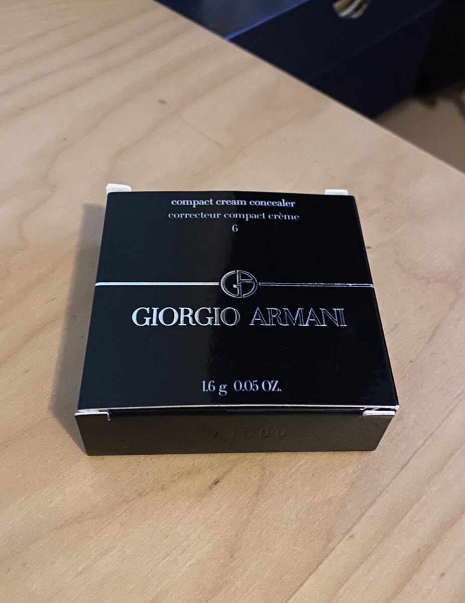 Giorgio Armani Compact Cream Concealer Shade 6 BNIB