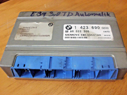 Getriebesteuergerät BMW E39 3,0 TD Automatic TNr. GM 96022300 Siemens 5WK33501AB