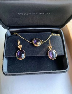 amethyst earrings tiffany
