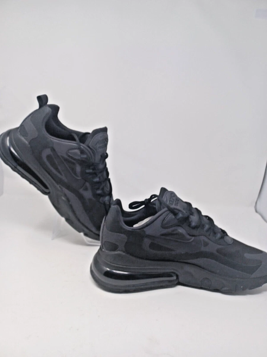 Brand New Nike Air Max Shoes 270 React Dark Black Oil Grey CI3866 003