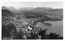 B091 Austria 1957 Bregenz a B RPPC vintage postcard