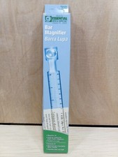 Bar Magnifier - 2x Domed Bar Magnifier  Ruler for Reading Newspapers Books
