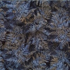 Hoffman Batiks Fabric - Bali Batik - Liquorice Fern V2518-440