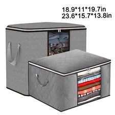 Clothes Storage Bag Large Capacity Organizer for Comforters Blanket Bedding Home