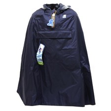 0144S poncho bimbo K-WAY ROUBAIX KLASSIC blu mantella jacket kid