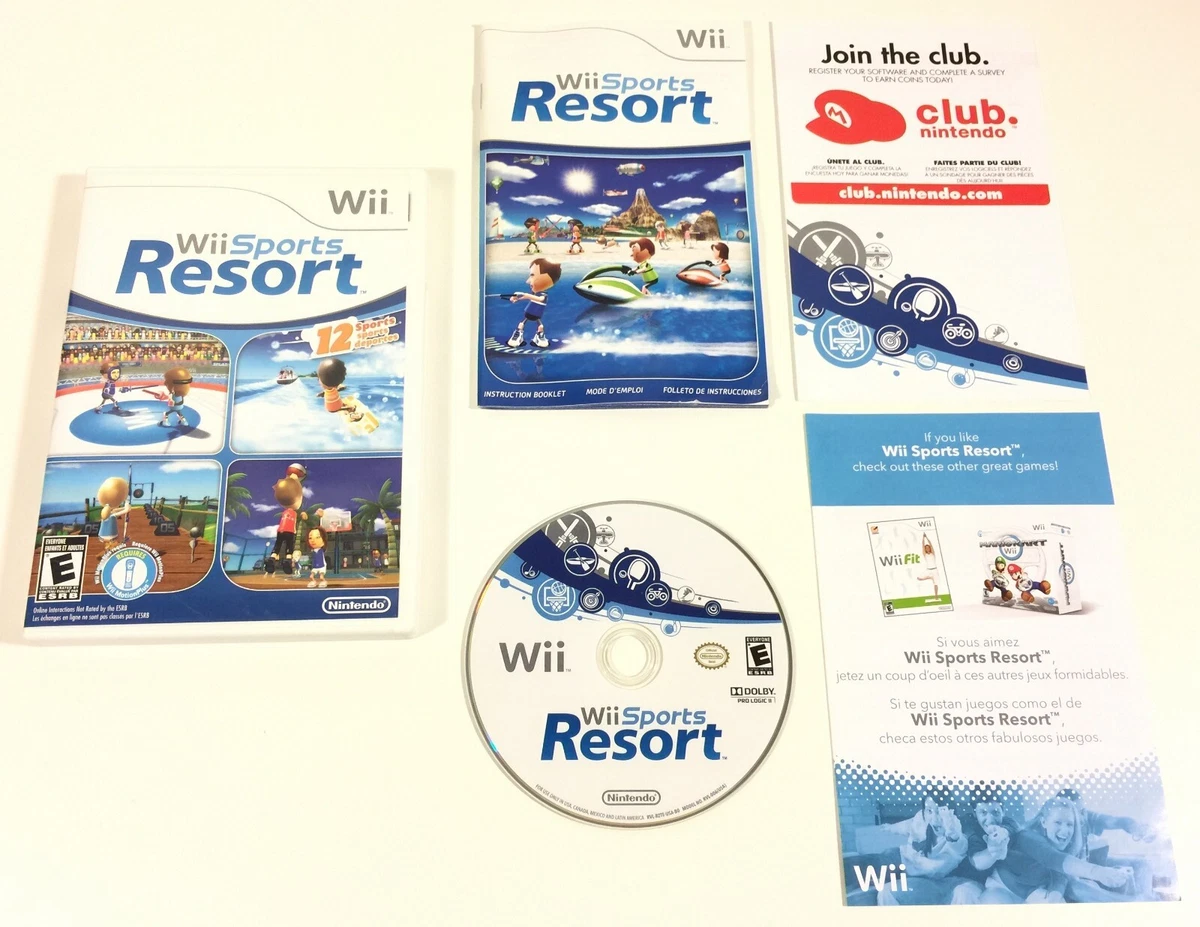 Wii Sports Game + Wii Sports Resort Game [Wii]