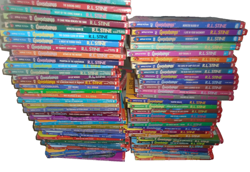 62 complete original set Goosebumps books-R.L.Stine -2 collectibles-#59 and 52