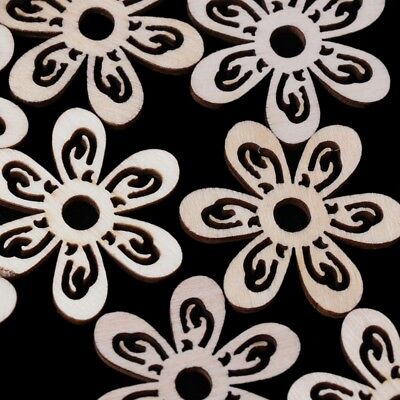 Hibou Perle en bois de 19 x 24 mm Perle plate Chouette Blanc