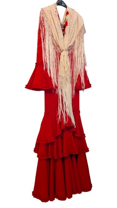 Traje De Flamenca Nuevo S-M
