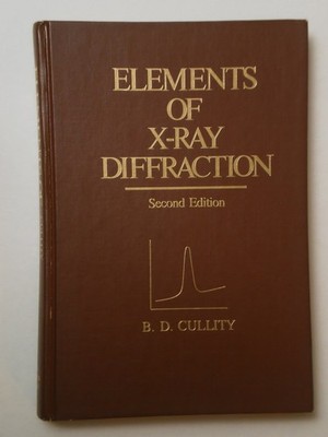 Elements of X-Ray Diffraction (Addison-Wesley series in metallurgy and mater...