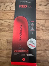 Superfeet REDHot - Premium Insoles - Reflective Warmth - Size D - M 7.5-9 - NIB