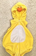 Carters Baby Duck Zip Up Costume 24 Months