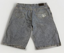 Vintage Y2K Sean John Baggy Denim Jean Shorts Jorts 38