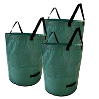 Gartenabfallsack 3Er Set 272L Laubsack Rasensack Gartensack FüR GartenabfäLle