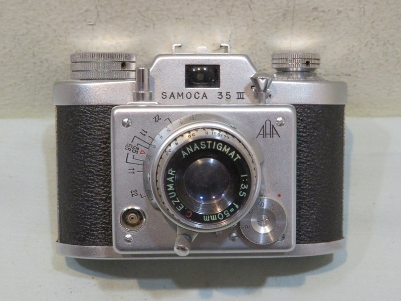 Vintage 1955 Samoca 35 III Film Camera, Untested