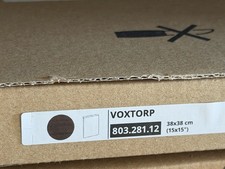Qty 1 New IKEA Voxtorp Walnut Effect 15x15   Sektion Cabinet Door 803.281.12