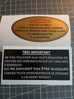 Renault 8 Gordini r8 gord air filter stickers