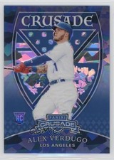 2018 Panini Chronicles Crusade Blue Ice Prizm 55/149 Alex Verdugo #11 2l4