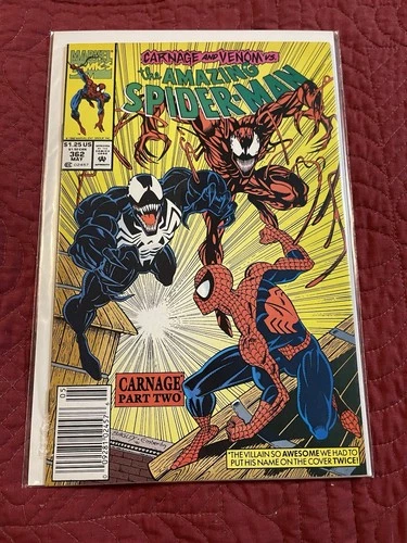 THE AMAZING SPIDER-MAN  #362   FINE/VF   1992  COMBINE SHIPPING