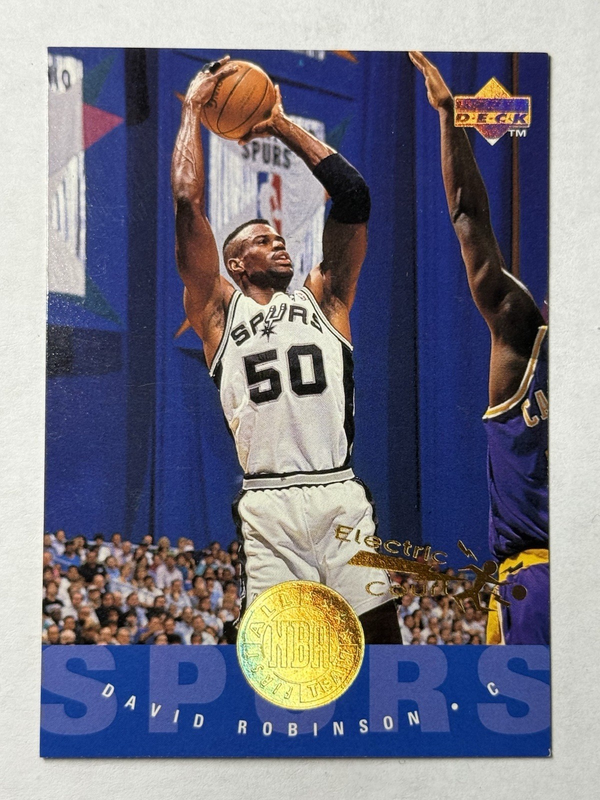1995-96 Upper Deck - All-NBA David Robinson #168 Gold Electric Court