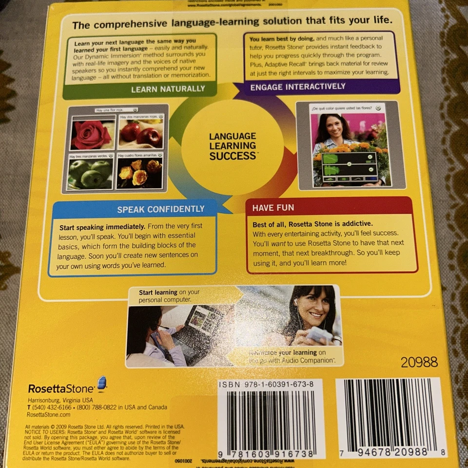 Rosetta Stone Latin America Spanish Level 1, 2 & 3 (Version 3) Brand New&Sealed - Image 4 of 4