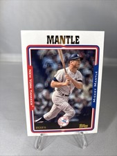 2025 Topps Archives - Mickey Mantle #252 - Design Variation -NY Yankees