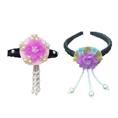 Traditional Korean Hairband Accessory For Cultural Performances And Unique Style