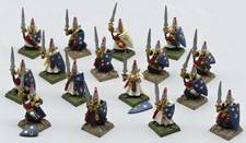 16x WARHAMMER FANTASY HIGH ELF SHADOW WARRIORS HOCHELFEN SCHATTENKRIEGER METALL