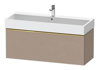 Duravit D-Neo Waschtischunterschrank Mit 1 Auszug Griff Gold Poliert 1184 X...