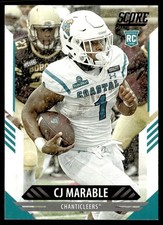 2021 Score CJ Marable Rookie Coastal Carolina Chanticleers #398