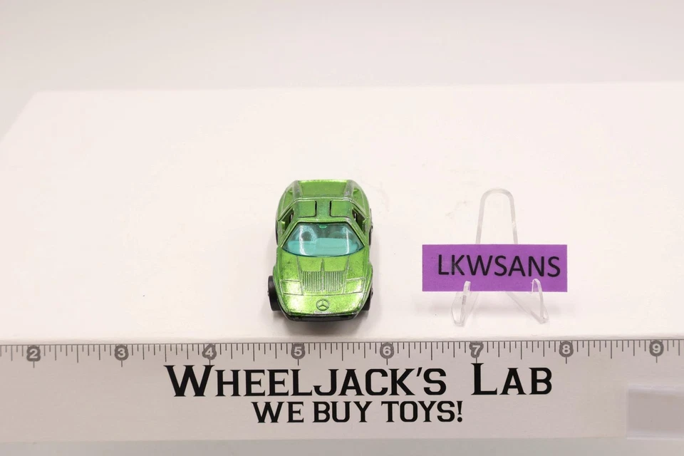 Mercedes Benz C-111 verde claro lima 1970 Redline Hot Wheels Mattel vintage RL Foto 2 de 4