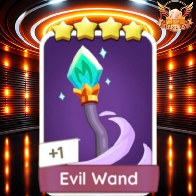 EVIL_WAND_MONO_POLY_-GO_4_STARS_EVER_AFTER_ALBUM_STICKER_VERY_FAST_DELIVERY 
