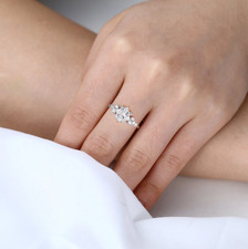 1.80 Carat Diamond Women Engagement Ring IGI Lab Grown Princess Cut 950 Platinum