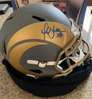 Marshall Faulk Rams Autographed 2026 Fanatics Licensed Replica Helmet Full Size
