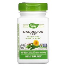 Nature's Way Dandelion Root, 100 Count - Herbal Supplement