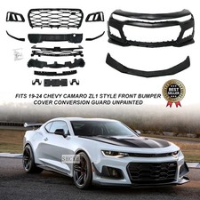 For 2019-2023 Chevy Chevrolet Camaro Zl1 Style Full Front Bumper Replacement