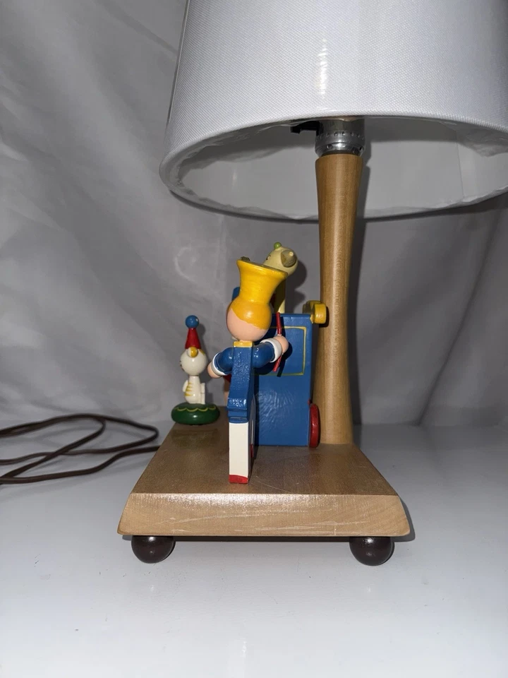 Lámpara estilo juguete vintage original infantil 1978 tema circo musical Foto 3 de 4