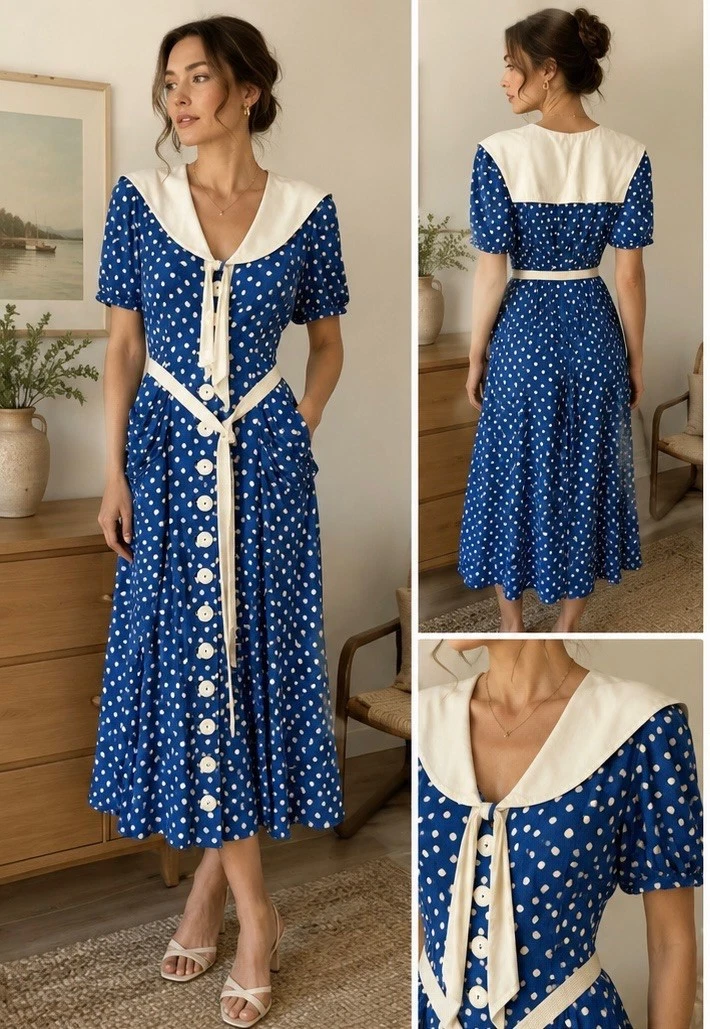 karen alexander dress designer 1980s KAREN ALEXANDER open back ROSE print small medium