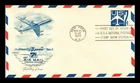 US COVER JET AIR MAIL 7C EMBOSSED ENVELOPE FIRST DAY ISSUE ARTMASTER CACHET