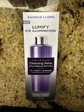 Bausch + Lomb Lumify Cleansing Water & Eye Makeup Remover. 5.4 Fl Oz