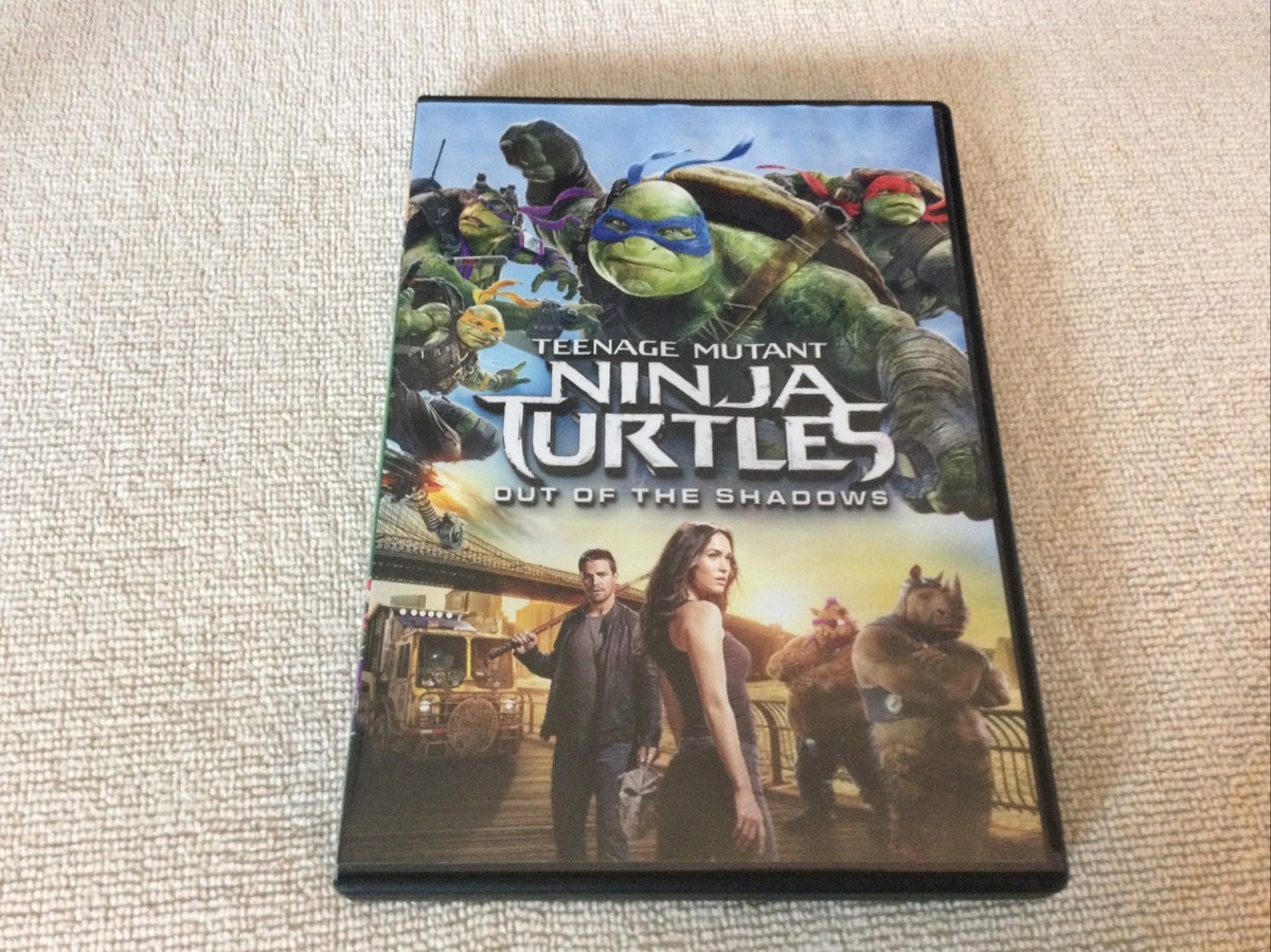 Teenage Mutant Ninja Turtles: Out of the Shadows (DVD, 2016), No
