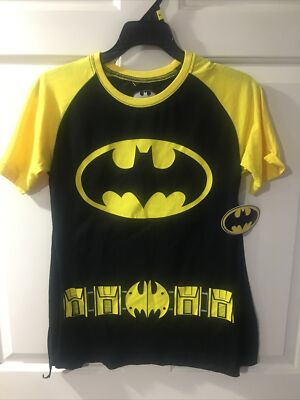 Batman Womens Superhero T Shirts With Capes Uk DC Comics Batman